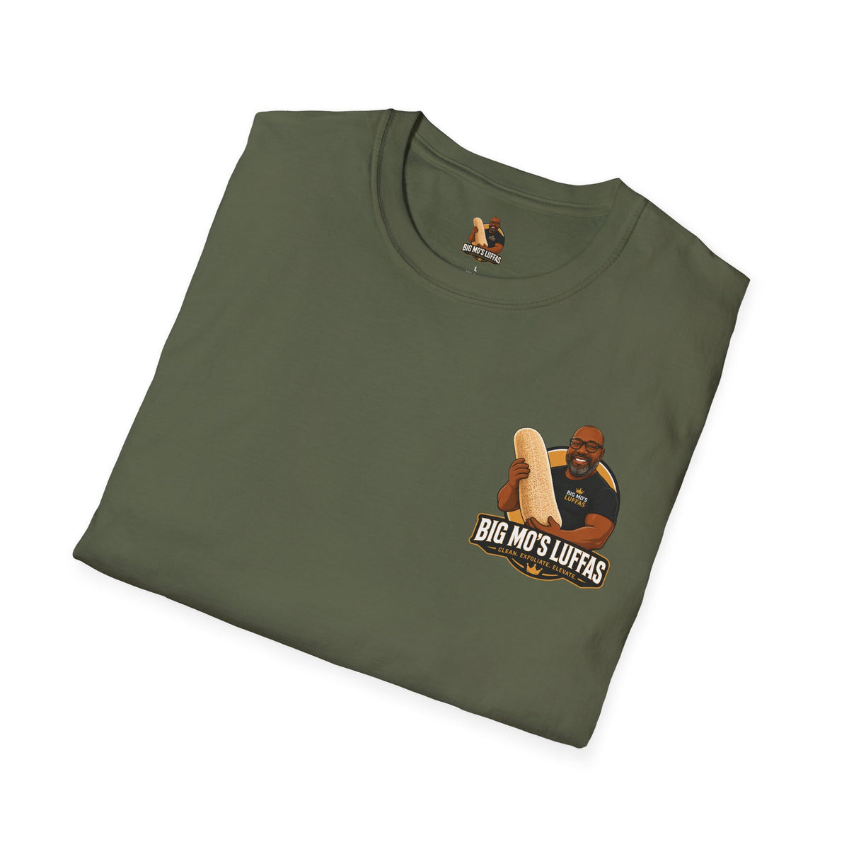 Big Mo’s Luffas | Never Scrub Small Again Tee